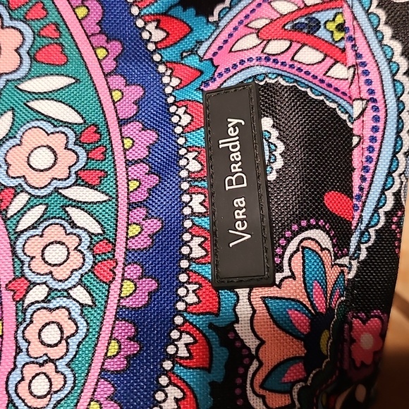 RARE Vera Bradley Paisley Diaper Bag Backpack - Picture 2 of 10